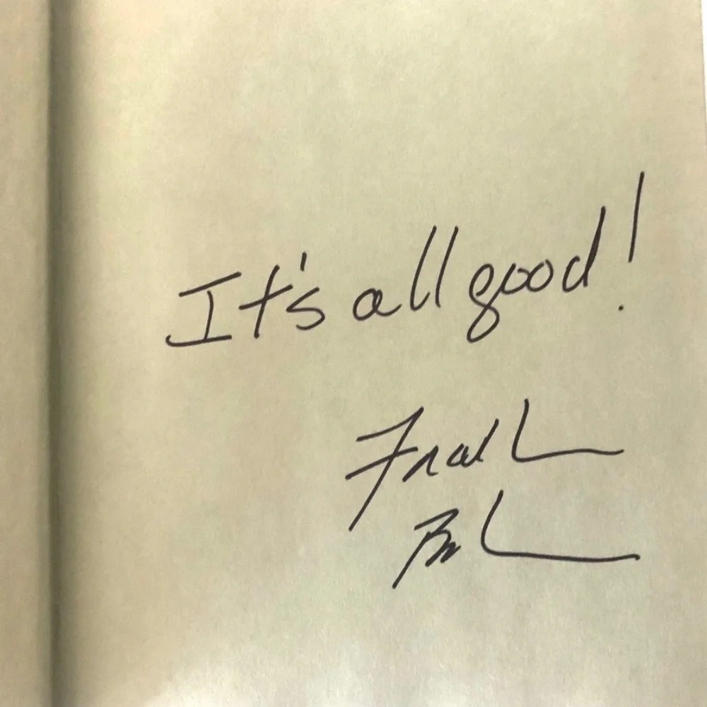 SIGNED Good Fat Cooking Franklin Becker Hardcover